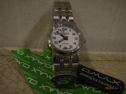 [黎黎屋]OMAX藍寶石水晶玻不銹鋼表帶防水錶 歷史價格詳細信息