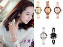 ☆貝露卡☆ 韓國品牌 華麗彩鑽蝴蝶耀眼光芒切割鏡面真皮圓錶 4色 特價預購 歷史價格詳細信息