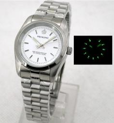 PROKING日本原廠機芯/皇冠手錶/台灣品牌/整點+指針夜光/數字款/清楚/防水佳/大小錶徑可配情侶錶2035白面藍字 歷史價格詳細信息