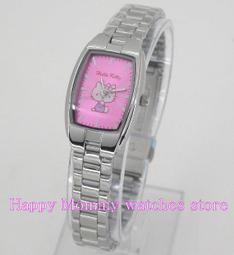 正版Hello Kitty錶 三麗鷗授權 活動式蝴蝶結 閃耀晶鑽 [贈原廠盒+保固卡] ☆匠子工坊☆【Q0113】 歷史價格詳細信息