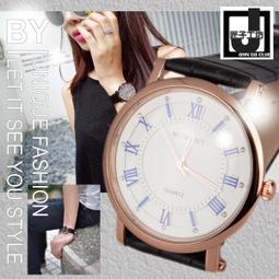 韓風皮革錶帶 簡約金屬紋手錶(聖誕禮物 交換禮物 男錶 女錶 對錶 生日 情人節) 歷史價格詳細信息