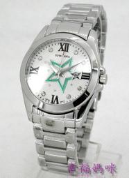 【 幸福媽咪 】TIVOLINA 高帽子 公司貨《藍寶石防刮鏡面》晶鑽時刻女錶_紅 31mm_BAW3695 歷史價格詳細信息