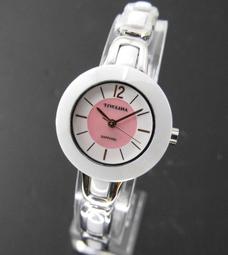 【 幸福媽咪 】TIVOLINA 高帽子 公司貨《藍寶石防刮鏡面》晶鑽時刻女錶_紅 31mm_BAW3695 歷史價格詳細信息