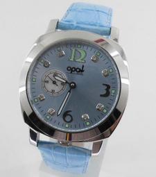 Opal 歐寶 法國品牌 絕版 古董錶  真皮錶帶 生活防水 可正常使用 中性石英錶-手圍20公分內 歷史價格詳細信息