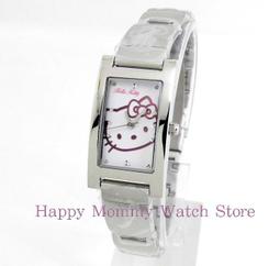 【HELLO KITTY】凱蒂貓 時尚星鑽手錶(淺香檳金/銀 LK705LWKA) 歷史價格詳細信息
