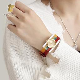 qoo (時尚名媛)新款韓國拼色색상 조회撞色真皮磨砂스크럽牛皮斜挎包包 歷史價格詳細信息