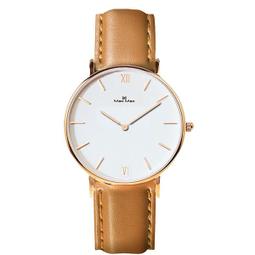 Max Max (MAS7025-6)超薄極簡系列/台灣精品/36mm/玫瑰金x大理石紋白面【第一鐘錶眼鏡】 歷史價格詳細信息