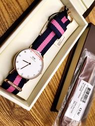 全新 DANIEL WELLINGTON ICONIC LINK極光銀腮紅粉錶 日本石英機芯 電鍍不鏽鋼 原價8490元 歷史價格詳細信息
