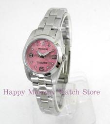 【 幸福媽咪 】PROKING 皇冠 日本星辰機芯 珍珠貝面 羅馬數字刻度 日期窗 時尚男女對錶 歷史價格詳細信息