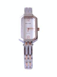 RHYTHM WATCH 麗聲都會淑女藍寶石鏡面白陶瓷金貝殼面鋼帶石英腕錶 型號：F1206T04【神梭鐘錶】 歷史價格詳細信息