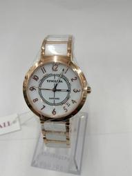 【 幸福媽咪 】TIVOLINA 高帽子 公司貨《藍寶石防刮鏡面》晶鑽時刻女錶_紅 31mm_BAW3695 歷史價格詳細信息