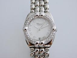 真品蕭邦鑽錶二手36顆原廠鑽有保證書上載明 歷史價格詳細信息