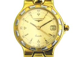 LONGINES 浪琴 金面石英 鍍金/不銹鋼 經典錶款 L5.631.3 歷史價格詳細信息