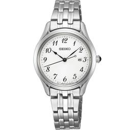 【SEIKO 精工】大字幕 日期 溫溼度顯示 座鐘 掛鐘 電子鐘/SK048(銀白色 / QHL088W) 歷史價格詳細信息