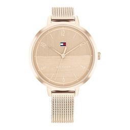 【Tommy Hilfiger】數字層次刻度不鏽鋼腕錶 M1781138 36mm 現代鐘錶 歷史價格詳細信息