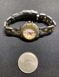 OP 奧柏錶 正版 半金 藍寶石水晶玻璃 實用簡約 日期顯示 生活防水 可正常使用  女石英錶 手圍17公分 歷史價格詳細信息