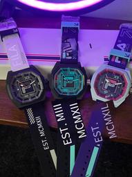 【FILA 斐樂】時尚羅馬層次感隕石機械腕錶-個性黑/38-307-002 歷史價格詳細信息