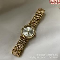 手錶新款手表女簡約氣質學生小眾輕奢手表女防水小巧手鏈表ins風-雙喜生活館 歷史價格詳細信息