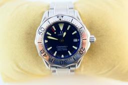 歐米茄 Omega 海馬 seamaster 300米 8800機芯 半金 藍面 膠帶 同軸 20年 全新 歷史價格詳細信息