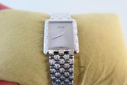 [吉宏精品交流中心]PIAGET 伯爵 18白K金 20*22mm 手上鍊機械 女錶 歷史價格詳細信息