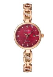 羅梵迪諾 Roven Dino /RD6108RG /花漾綻放 藍寶石水晶玻璃 不鏽鋼手錶 白x鍍玫瑰金 28mm 歷史價格詳細信息