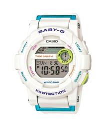 【CASIO】 卡西歐 Baby-G  鬧鈴 防水100米 櫻花粉x白 BGD-565SC-4  台灣卡西歐保固一年 歷史價格詳細信息