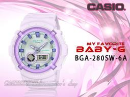 Baby-G CASIO / BGA-290SW-7A / 卡西歐 甜美時尚 糖果色調 雙顯 防水 橡膠手錶 白色 41mm 歷史價格詳細信息