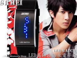 【SKMEI】防水LED男女運動電子錶(1265BK) 歷史價格詳細信息