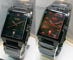 羅梵迪諾 Roven Dino / RD66036BL / 復古方形 藍寶石水晶玻璃 日期 不鏽鋼女錶 鍍黑 24mm 歷史價格詳細信息