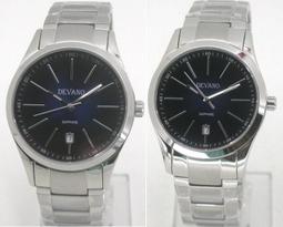 【幸福媽咪】DEVANO 帝凡諾 藍寶石 防水日期,IP電鍍黑,石英錶 36mm_41mm 型號:DV-9808MB單只 歷史價格詳細信息