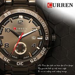 CURREN 真日期男中性錶 型男代表款 麂皮磨砂質感 ☆匠子工坊☆【K0017】 歷史價格詳細信息