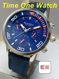 Roven Dino羅梵迪諾 黑色三眼時尚腕錶-RD6063MB-396 歷史價格詳細信息