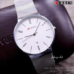 【贈盒】 CURREN 三眼造型 重金屬皮紋質感中性錶  送禮大方 ☆匠子工坊☆【K0034】 歷史價格詳細信息