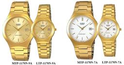 【CASIO】男士時尚金銀腕錶-白面(MTP-1253SG-7A)正版宏崑公司貨 歷史價格詳細信息