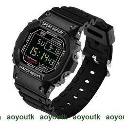 運動手錶 運動錶 方形 朋克 雙顯錶盤 男士 多功能 運動個性皮帶手錶YDB1 歷史價格詳細信息