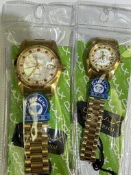 omax 金水鬼錶4公分大錶徑 全金款 半金款 日本機蕊石英錶 全不鏽鋼錶殼錶帶 台製精品  藍金勞 旋轉外圈 范倫鐵諾 歷史價格詳細信息