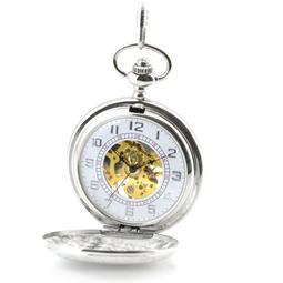 懷錶 機械懷錶 復古經典雙開蓋手動機械懷錶 透蓋放大鏡羅馬字面 男女錶D 歷史價格詳細信息