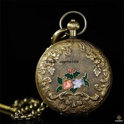 雙開蓋純銅懷錶復古男款機械老式翻蓋古董黃銅靜音歐式古風懷舊女 歷史價格詳細信息