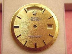 ROLEX勞力士1803/ 18K金稀有特殊原版灰黑色面  *已交誼* 歷史價格詳細信息