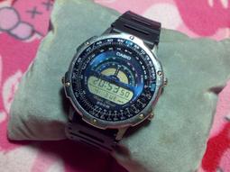 ☆JIN_1983☆ 1980'S 溫度感測 記錄 橘黑  Rare Vintage Casio TS-200 THERMO METER WR 100M 歷史價格詳細信息