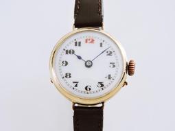 1914S 原裝真品 典藏經典正琺瑯陶瓷面古董機械錶 女錶 男錶 中性錶 歷史價格詳細信息