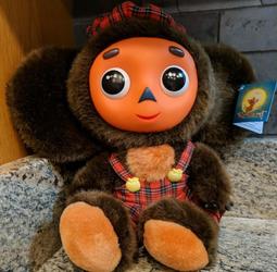 大耳朵猴子頭套帽子毛絨可愛動物猩猩萬聖節錶演聚會服飾道具面具 歷史價格詳細信息