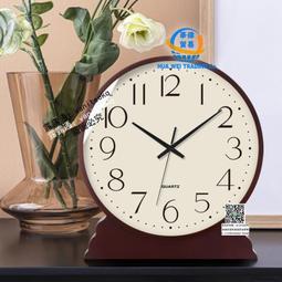 美式復古臺式鐘錶擺件客廳臥室桌面台鐘歐式靜音座鐘創意床頭時鐘 歷史價格詳細信息
