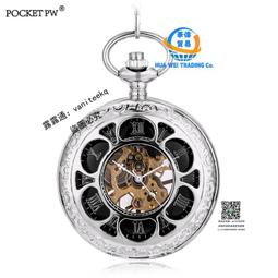 懷錶 機械懷錶 復古經典雙開蓋手動機械懷錶 透蓋放大鏡羅馬字面 男女錶D 歷史價格詳細信息