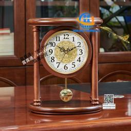 中古復古座鐘客廳坐鐘鐘錶擺件桌面美式創意臺式臺鐘時鐘擺鐘家用 歷史價格詳細信息