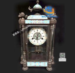 景州鐘錶 古典機械 純銅立鐘 座鐘 歐式西洋鐘錶 復古家居  壁爐 歷史價格詳細信息