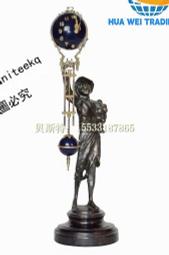 搖擺鐘 仿古機械純銅 擺鐘 古典鐘錶 西洋人物做舊鐘 把玩趣味鐘 歷史價格詳細信息