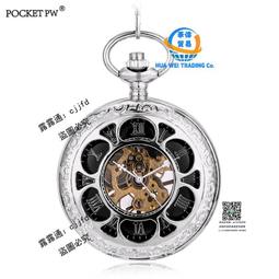 懷錶 機械懷錶 復古經典雙開蓋手動機械懷錶 透蓋放大鏡羅馬字面 男女錶D 歷史價格詳細信息