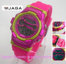 【 幸福媽咪 】 JAGA捷卡 公司貨 防水多功能運動電子錶 M969-AE(黑藍) 歷史價格詳細信息