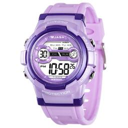 地球儀鐘錶 JAGA 冷光電子錶  超大字幕 女性上班族  學生 兒童必備 公司貨【全國最低價↘420】M998-4 歷史價格詳細信息